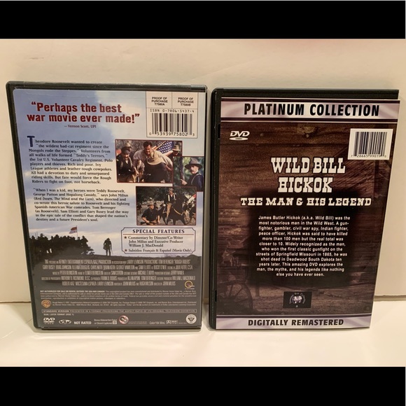 LOT OF 2 WILD WEST THEMED DVD’S. - Picture 2 of 12